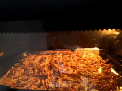 Make Spicy chicken silk step 7
