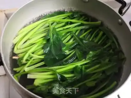 Make Vegetable spinach step 6
