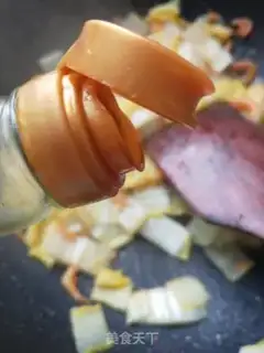 Make Shrimp-covered cabbage step 4