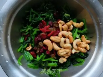 Make Vegetable spinach step 13