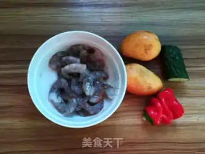 Make Mango juice shrimp step 0