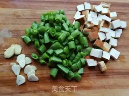 Make Sweet-bean-fruit step 1
