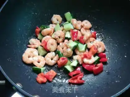 Make Mango juice shrimp step 5