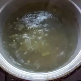 Make Sweet fruit porridge step 1