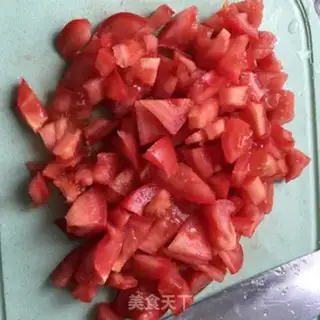 Make Tomato egg pasta step 2