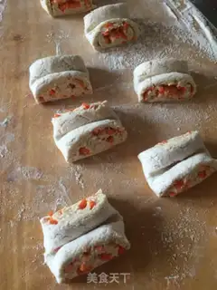 Make Vegetable rolls of oatmeal step 6