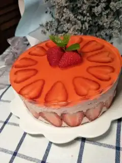 Make Strawberry Mirror Moose step 17