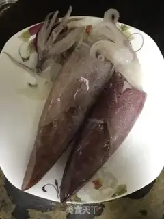 Make The white squid step 0