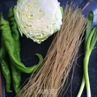 Make Scrambled pepper and powdered powder step 0