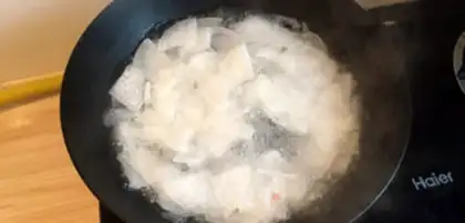 Make Spicy radish step 1