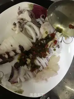 Make The white squid step 6