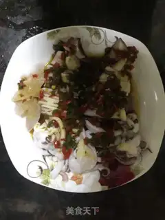Make The white squid step 7