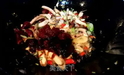 Make Homemade red oil hot step 2
