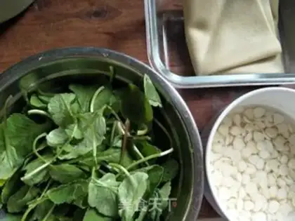 Make Almond bean gravy step 0