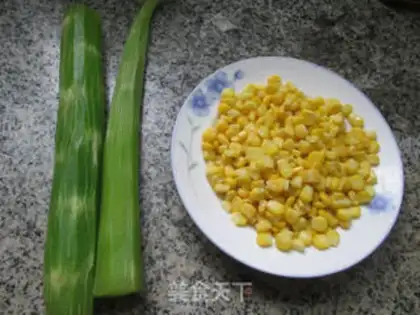 Make Corn pellets step 0