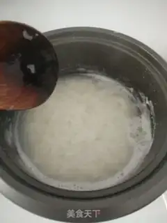 Make Porridge of abalone step 1