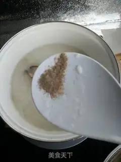 Make Porridge of abalone step 6