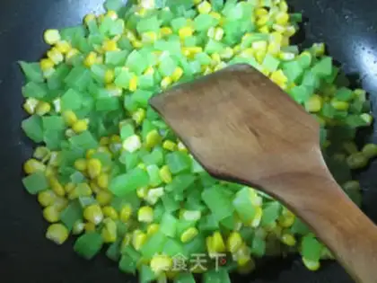 Make Corn pellets step 7