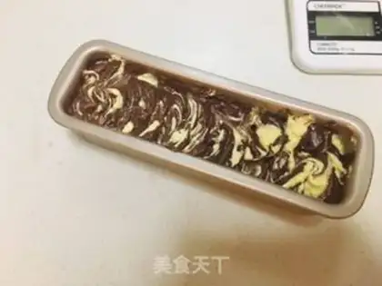 Make Coco marble pound cake step 7