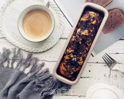 Make Coco marble pound cake step 9