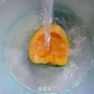 Make Black Muer fired Japanese pumpkins step 3