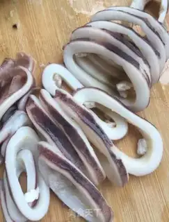 Make Chili with squid step 3