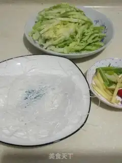Make A fan dish step 0