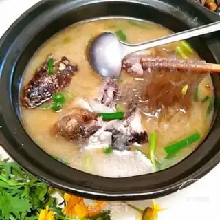Make Fishheads with red potato fans step 10