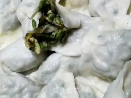 Make A flower dumpling step 6