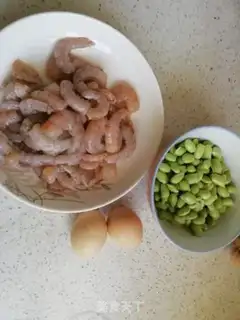 Make Shrimp fried eggs step 0