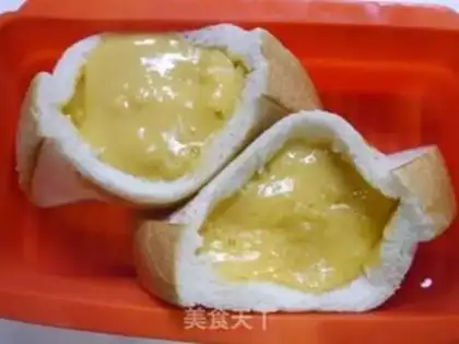 Make Egg and milk bag step 4