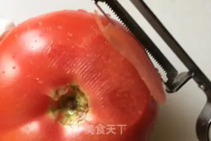Make Sugar and tomato step 1