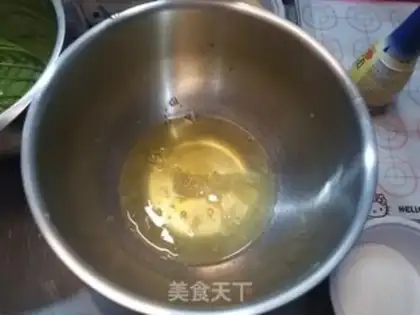 Make A tea and bean roll step 6