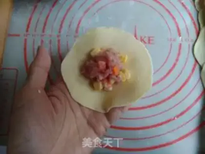 Make Steamed corn dumplings step 7