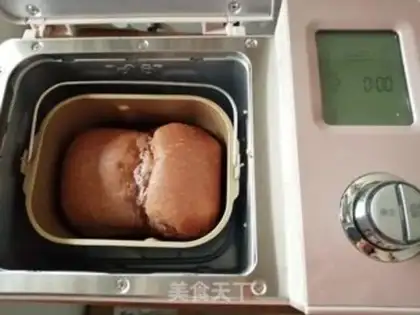 Make Bread machine, black rice toast step 11