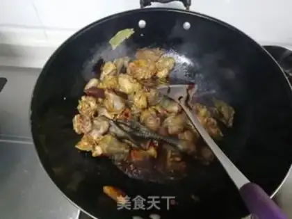 Make "Chicken Bean" step 5