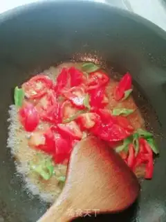 Make Tomato blossoms step 4