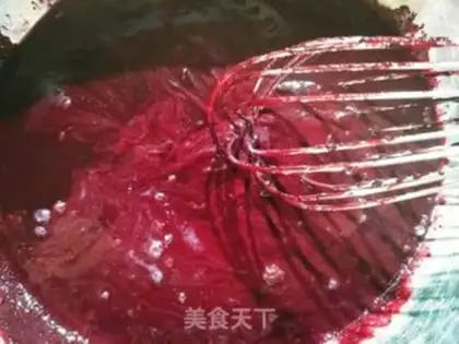 Make Blueberry stake ice cream cake step 1