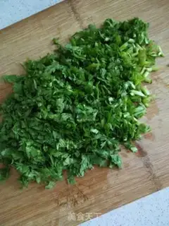 Make Steamed artemisinin balls step 2