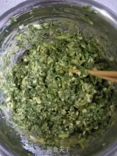 Make Steamed artemisinin balls step 7