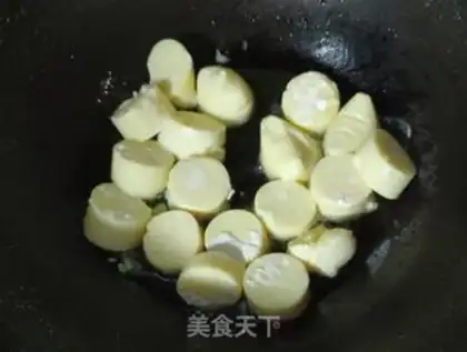 Make Golden pins and Japanese tofu step 3