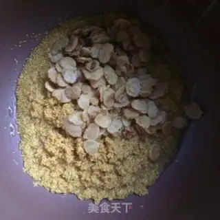 Make Bean money, red bean congee step 3