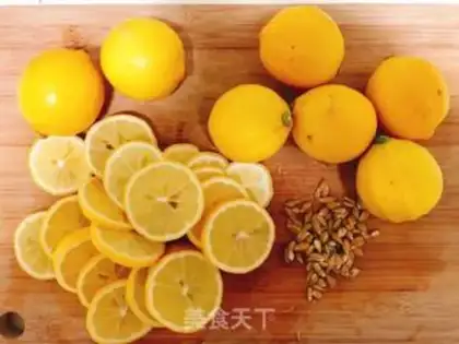 Make Lemon honey step 1
