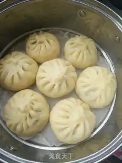 Make Corn-faced fragrance bun step 15