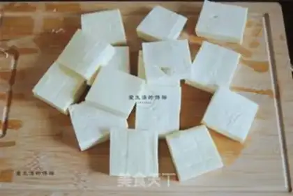 Make Precious tofu step 1