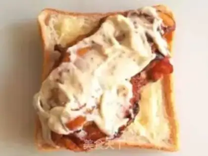 Make Chicken leg sandwich step 1