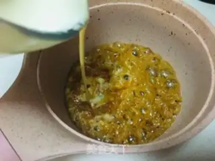 Make Peachy pound cake step 1