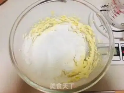 Make Peachy pound cake step 4