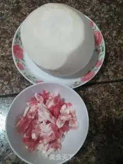 Make Radish fried meat step 0