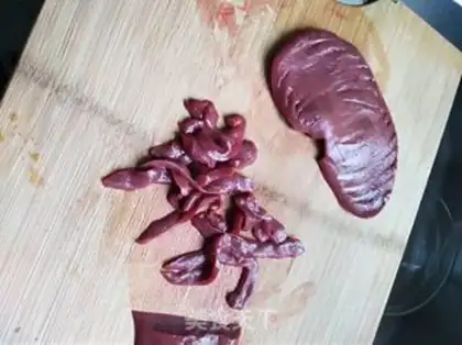 Make Radish fried meat step 5